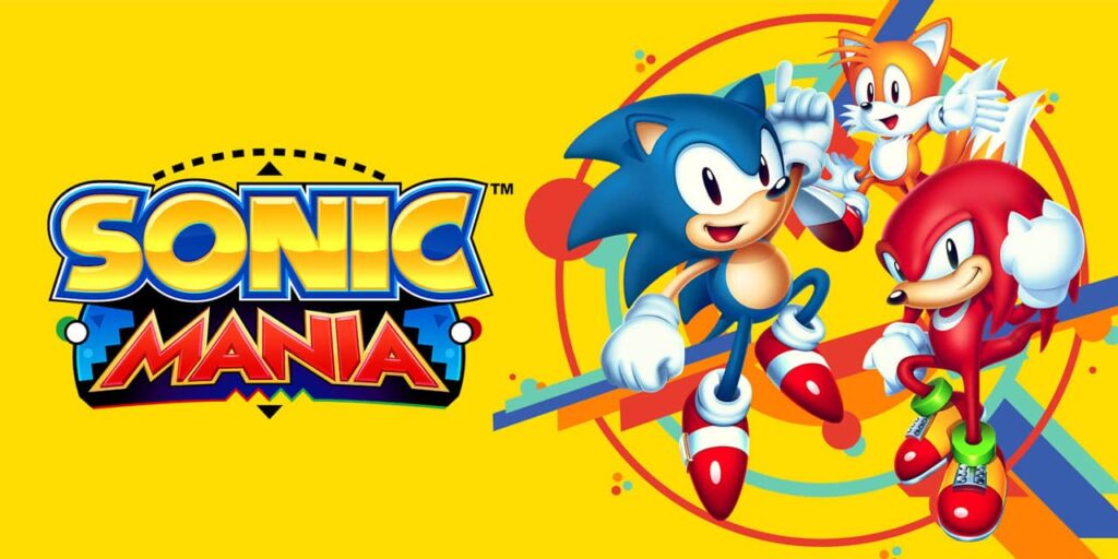 Sonic Mania бесплатно в Epic Games Store