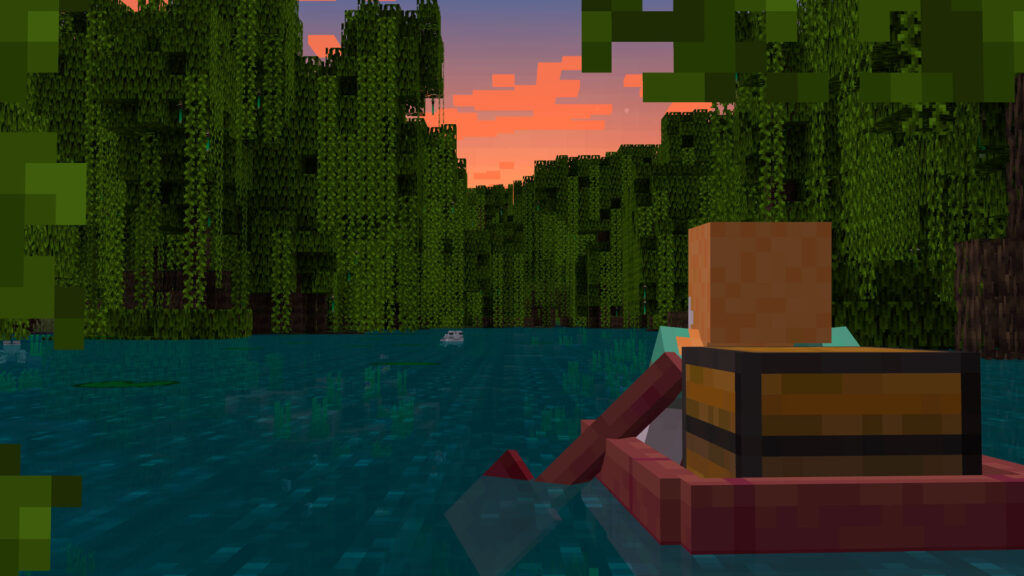 Грузовая лодка - Minecraft 1.19 Дикая природа