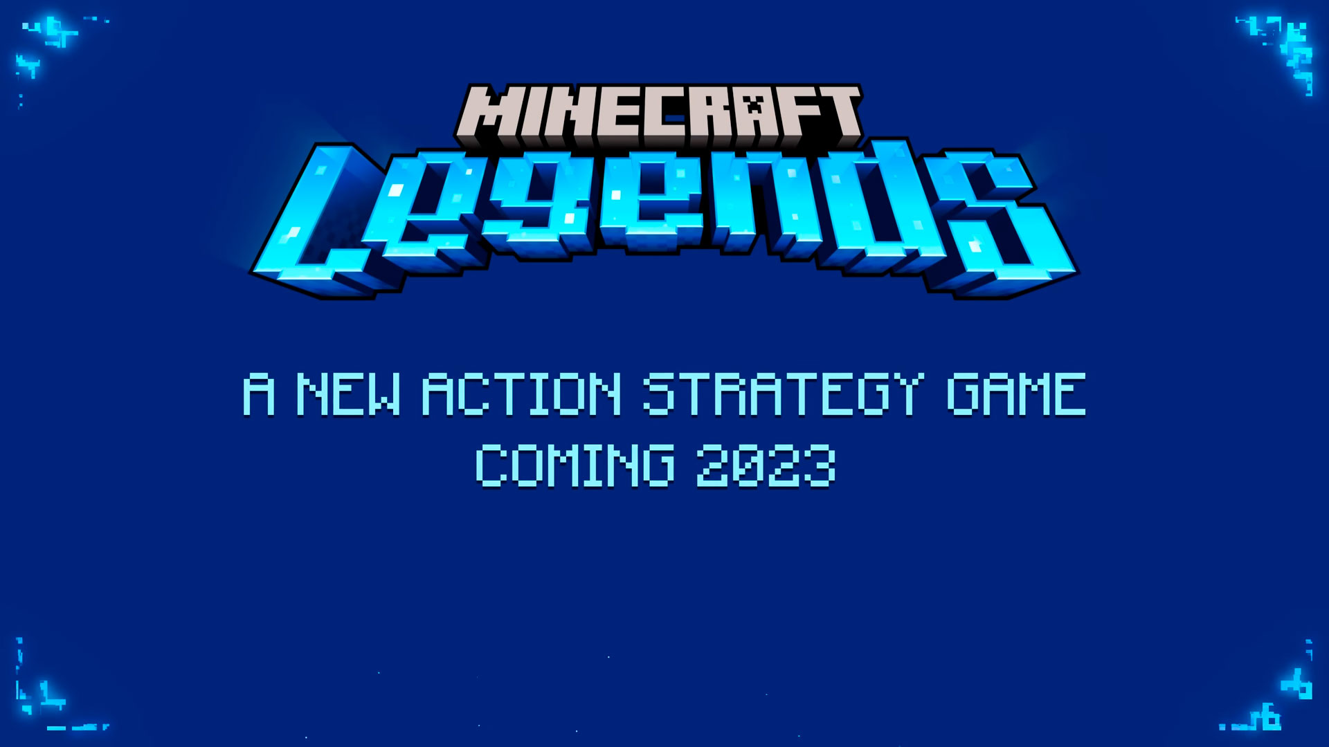 Minecraft Legends - новая игра от Mojang
