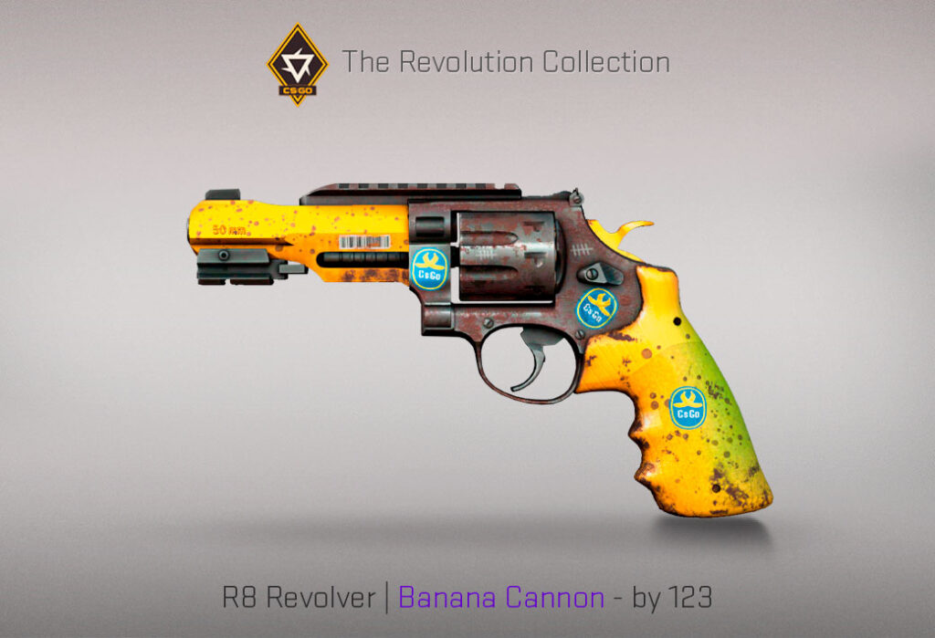 Револьвер-R8 Banana Cannon - Revolution Case в CSGO