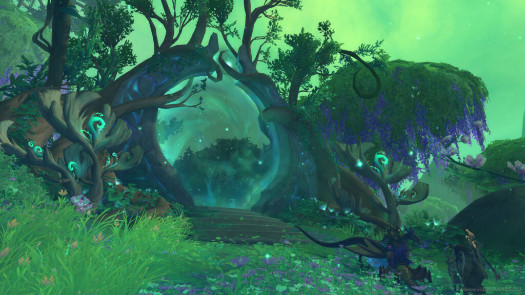 Портал рядом с равнинами Он'Ары - World of Warcraft Dragonflight